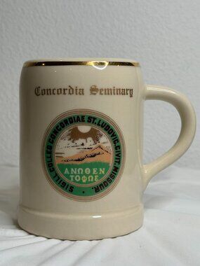 Vintage WC Bunting Co. Mug – USA Pottery – East Liverpool Ohio